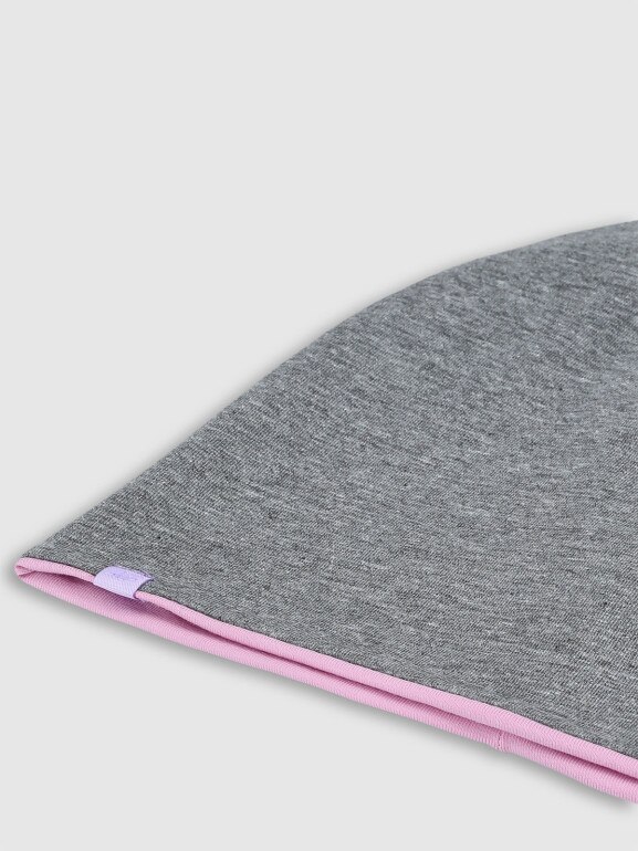 Dziecięca czapka beanie dwustronna 4F 4FJWSS25ACAPU505 - różowa