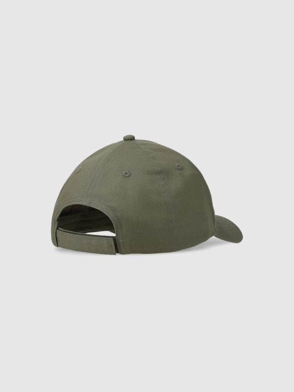 Dziecięca czapka z daszkiem 4F 4FJWSS25ACABU387- khaki