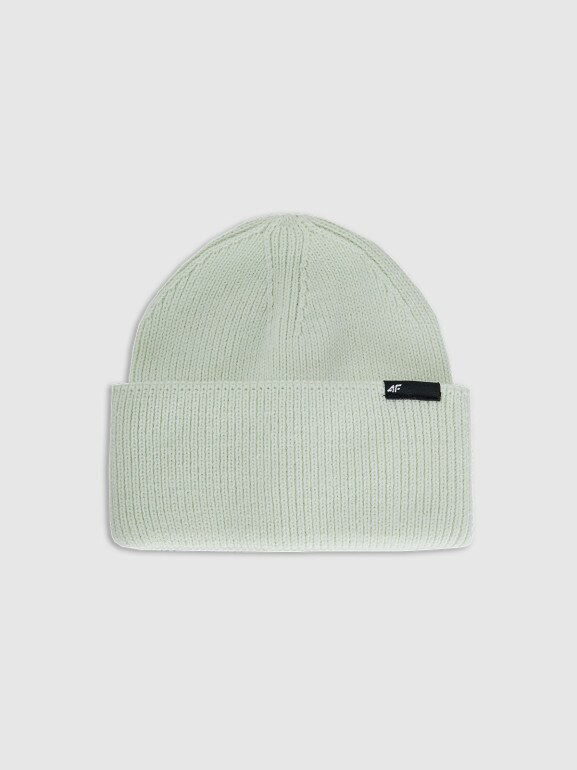 Dziecięca czapka zimowa 4F 4FJWAW25ACAPU652 - czarna