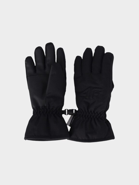 Dziecięce rękawiczki narciarskie 4F Thinsulate 4FJWAW25AFGLU190 - czarne