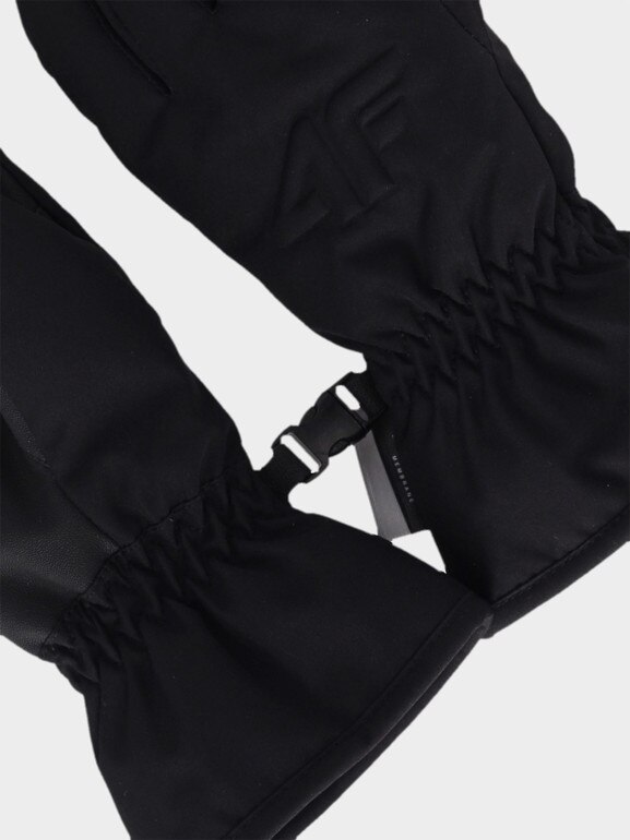 Dziecięce rękawiczki narciarskie 4F Thinsulate 4FJWAW25AFGLU190 - czarne