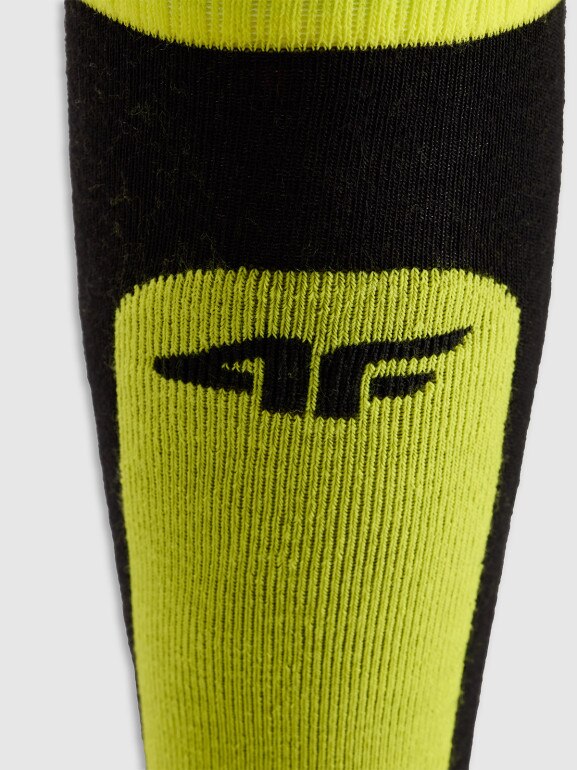 Dziecięce skarpetki narciarskie 4F 4FJRAW25UFSOU303 - multikolor