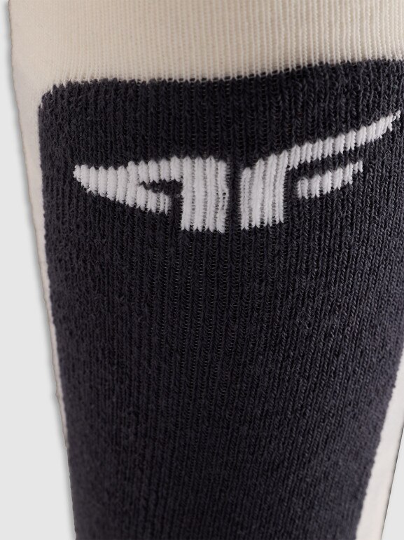 Dziecięce skarpetki narciarskie 4F 4FJRAW25UFSOU303 - multikolor