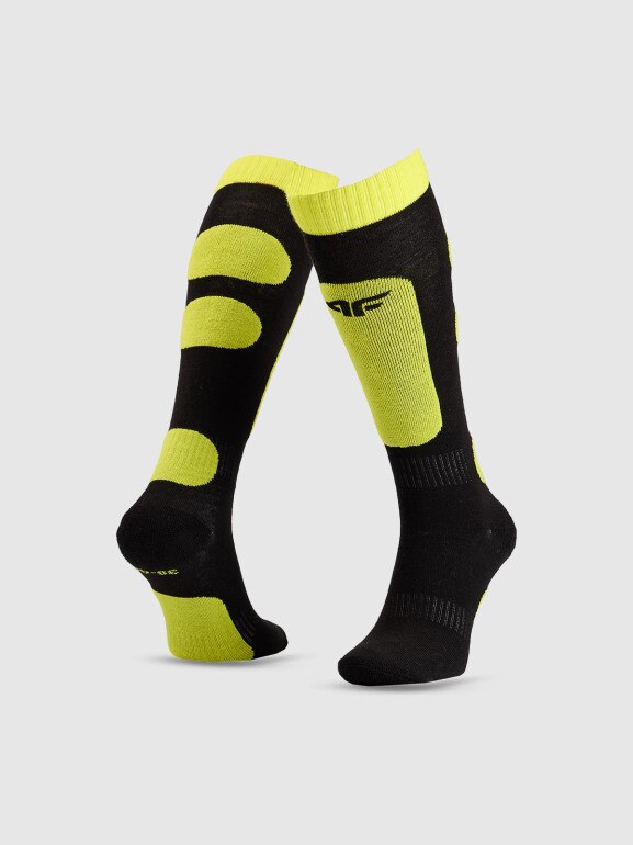 Dziecięce skarpetki narciarskie 4F 4FJRAW25UFSOU303 - multikolor