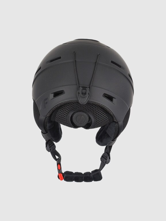 Dziecięcy kask narciarski 4F 4FJWMM00AHELU097 - czarny