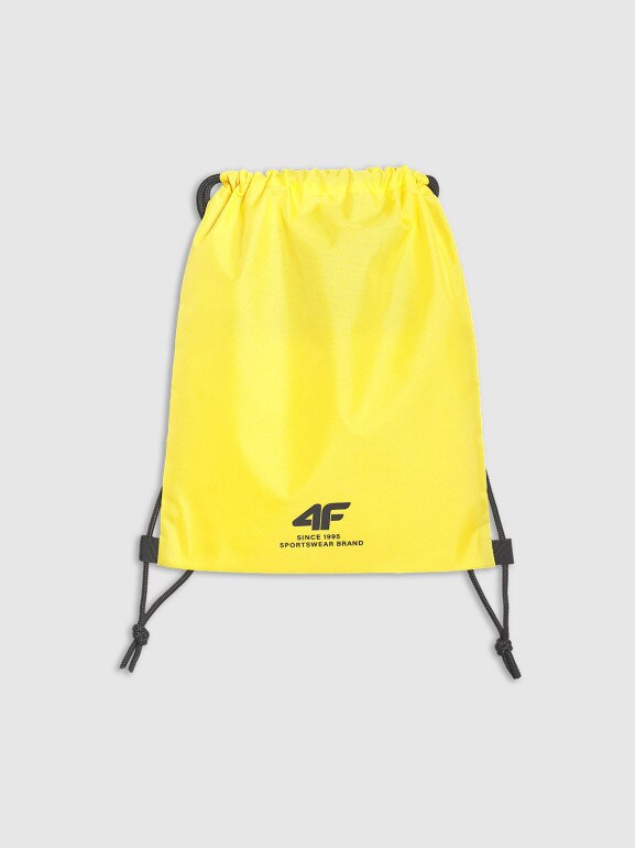 Dziecięcy plecak-worek 4F 4FJWMM00AGYMU157 - żółty