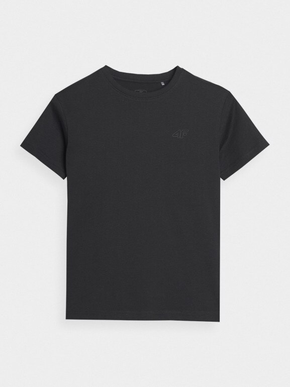 Dziecięcy t-shirt basic (2-pack) 4F 4FJRAW24TTSHU2562 - multikolor
