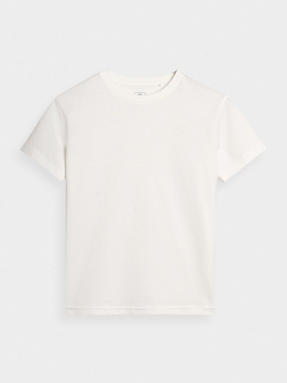 Dziecięcy t-shirt basic (2-pack) 4F 4FJRAW24TTSHU2562 - multikolor