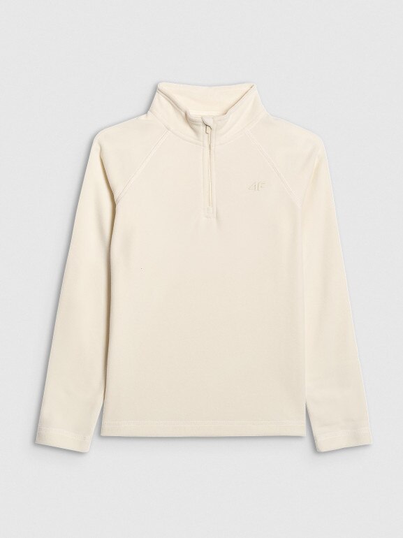 Dziewczęca bielizna polarowa (góra) 4F 4FJRAW25UFLEF070 - biała