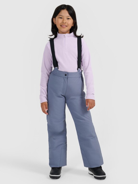 Dziewczęca bielizna polarowa (góra) 4F 4FJRAW25UFLEF070 - fioletowa