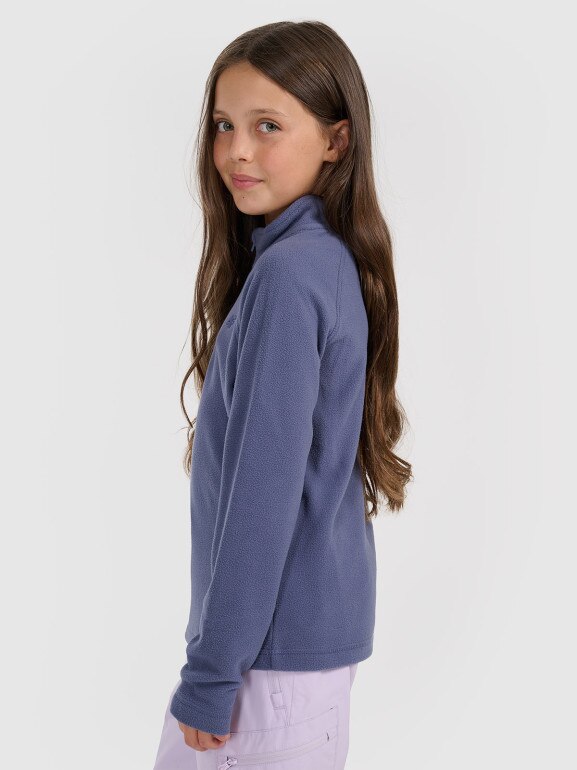 Dziewczęca bielizna polarowa (góra) 4F 4FJRAW25UFLEF070 - granatowa