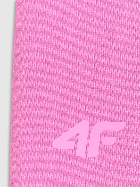 Dziewczęca bielizna termiczna ocieplana (dół) 4F 4FJRAW25UBRUF113 - różowa