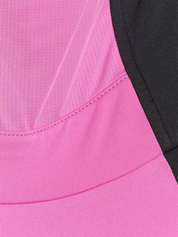 Dziewczęca bielizna termiczna ocieplana (góra) 4F 4FJRAW25UBRUF112 - różowa