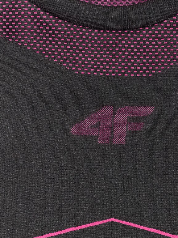 Dziewczęca bielizna termoaktywna komplet 4F 4FJRAW25USEAF263 - czarna