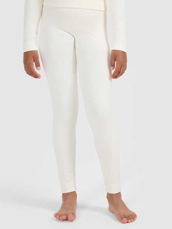 Dziewczęca bielizna termoaktywna komplet 4F 4FJRAW25USEAF264 - biała