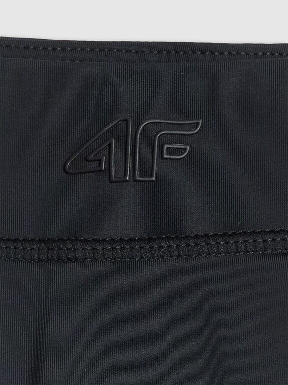 Dziewczęca spódniczka treningowa 4F 4FJRSS26TFSKF024 - czarna