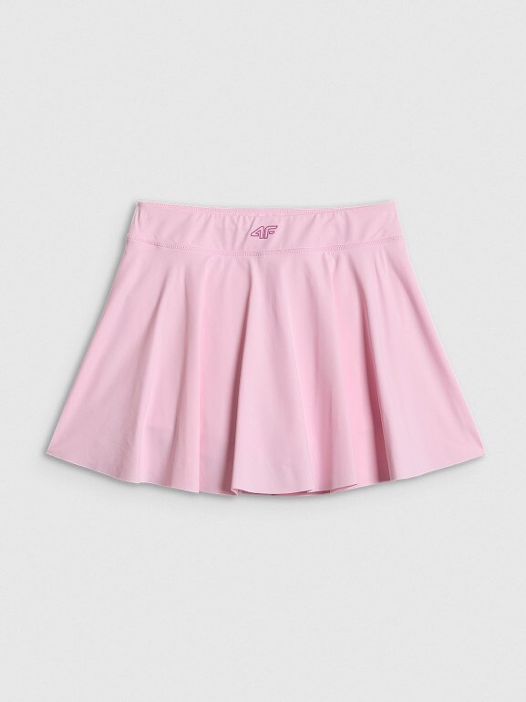 Dziewczęca spódniczka treningowa 4F 4FJRSS26TFSKF024 - różowa