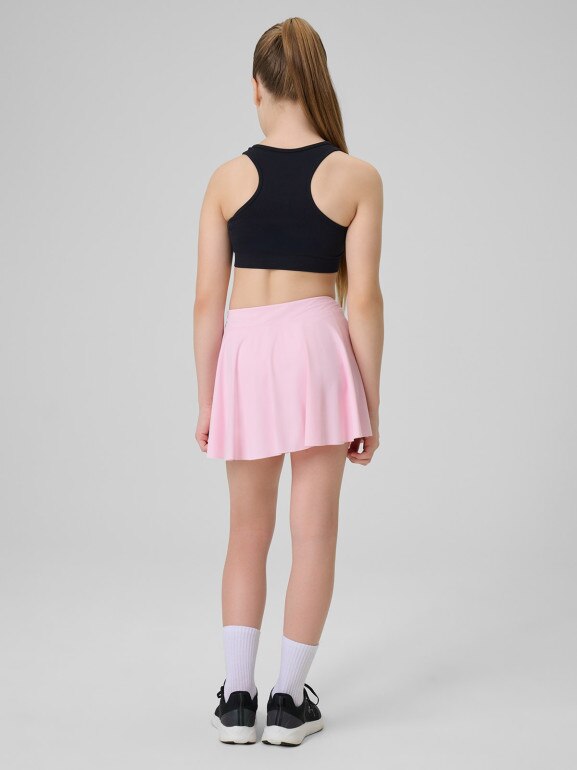 Dziewczęca spódniczka treningowa 4F 4FJRSS26TFSKF024 - różowa