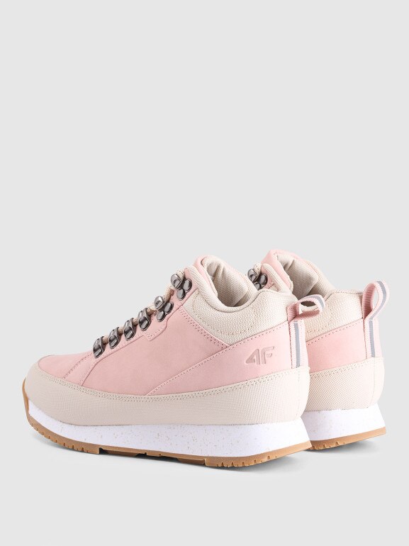 Dziewczęce buty przejściowe 4-WALKER 4F 4FJRAW25FWINF071 - różowe