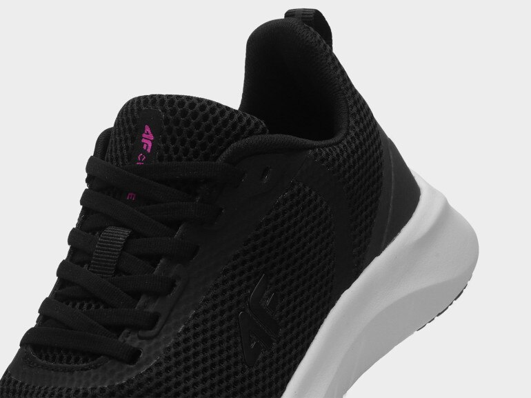 Dziewczęce buty sportowe CIRCLE 4F 4FJMM00FSPOF004 - czarne