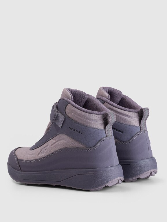 Dziewczęce buty zimowe śniegowce 4F 4FJRAW25FSBSF037 - fioletowe