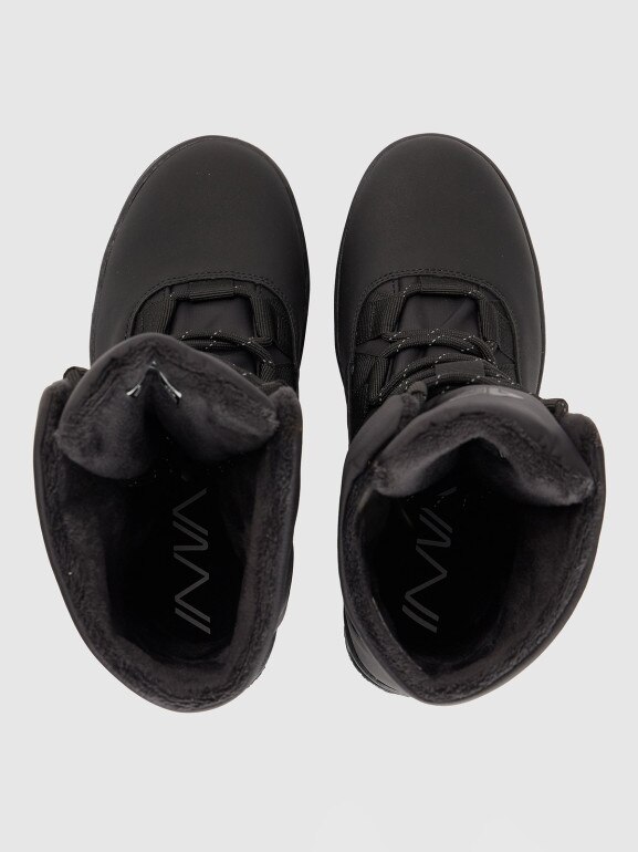 Dziewczęce buty zimowe śniegowce INUA 4F 4FJRAW25FSBSF038 - czarne