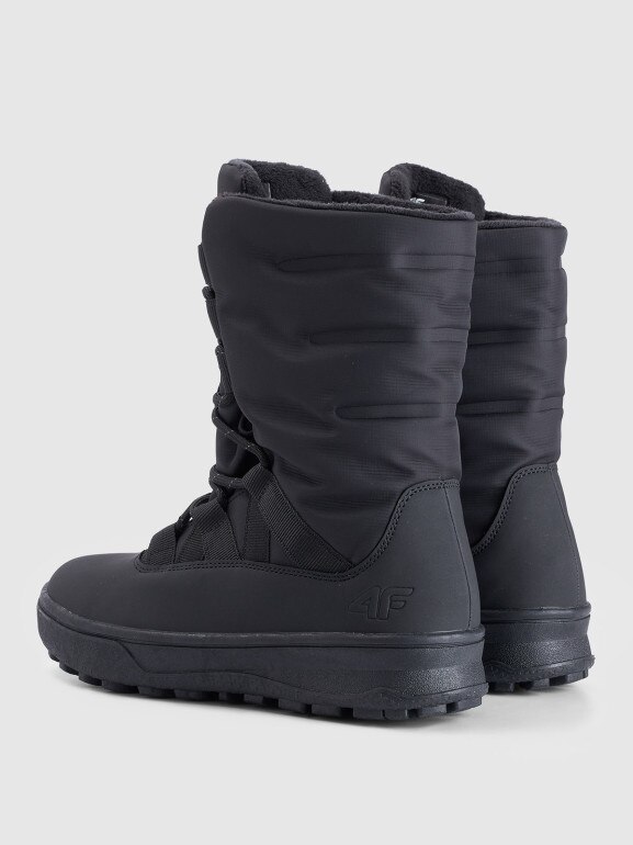 Dziewczęce buty zimowe śniegowce INUA 4F 4FJRAW25FSBSF038 - czarne