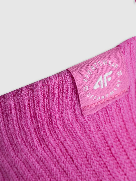 Dziewczęce skarpetki niskie (2-pack) 4F 4FJWAW25USOCF395 - multikolor