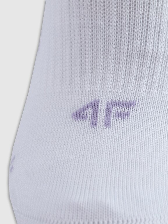 Dziewczęce skarpetki wysokie (3-pack) 4F 4FJWAW25USOCF394 - multikolor