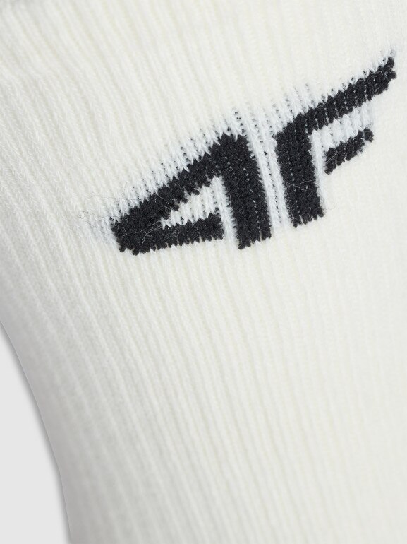 Dziewczęce skarpetki wysokie (4-pack) 4F 4FJWAW25USOCF393 - multikolor