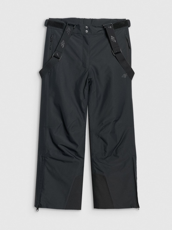 Dziewczęce spodnie narciarskie 4F 4FJRAW25TFTRF1243 - czarne