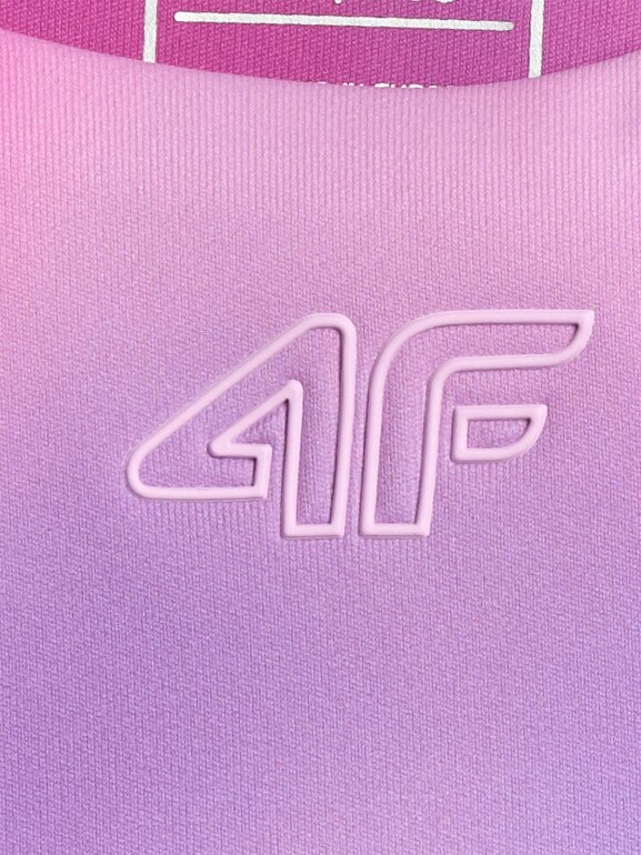 Dziewczęcy biustonosz treningowy 4F 4FJRSS26USBAF279 - multikolor