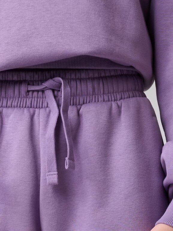 Dziewczęcy dres komplet 4F 4FJRSS26TAPSF212 - fioletowy