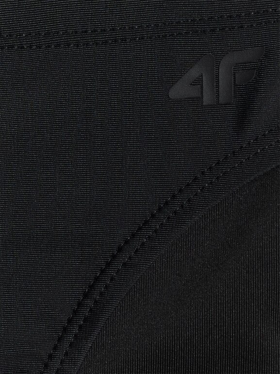 Dziewczęcy kostium kąpielowy dwuczęściowy 4F 4FJRSS26UBKSF062 - czarny