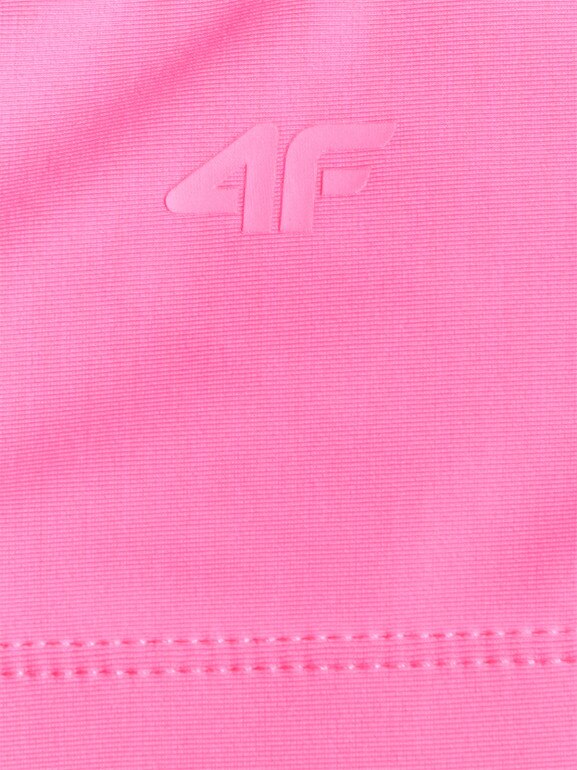 Dziewczęcy kostium kąpielowy dwuczęściowy 4F 4FJRSS26UBKSF062 - różowy