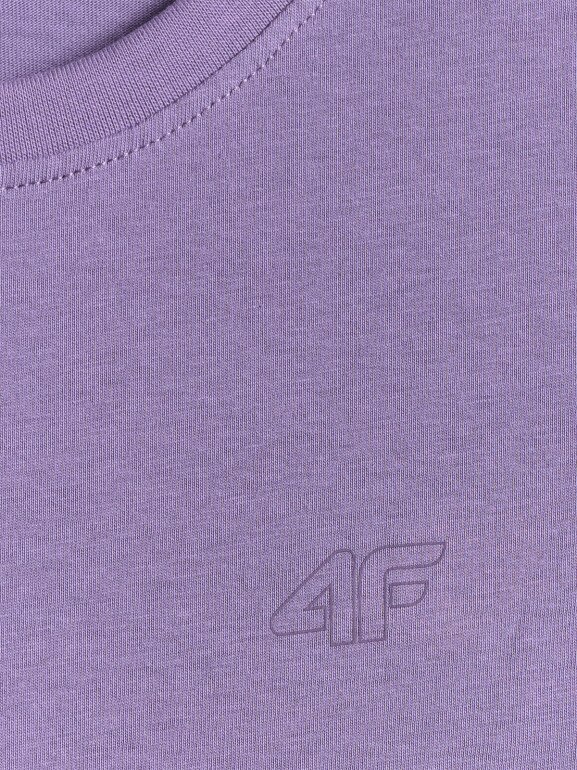 Dziewczęcy t-shirt basic 4F 4FJRSS26TTSHF4011 - multikolor