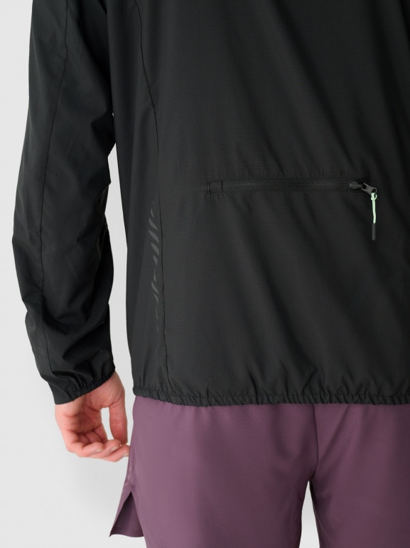 Męska kurtka do biegania Ultralight 4F 4FWAW24TTJAM553 - czarna