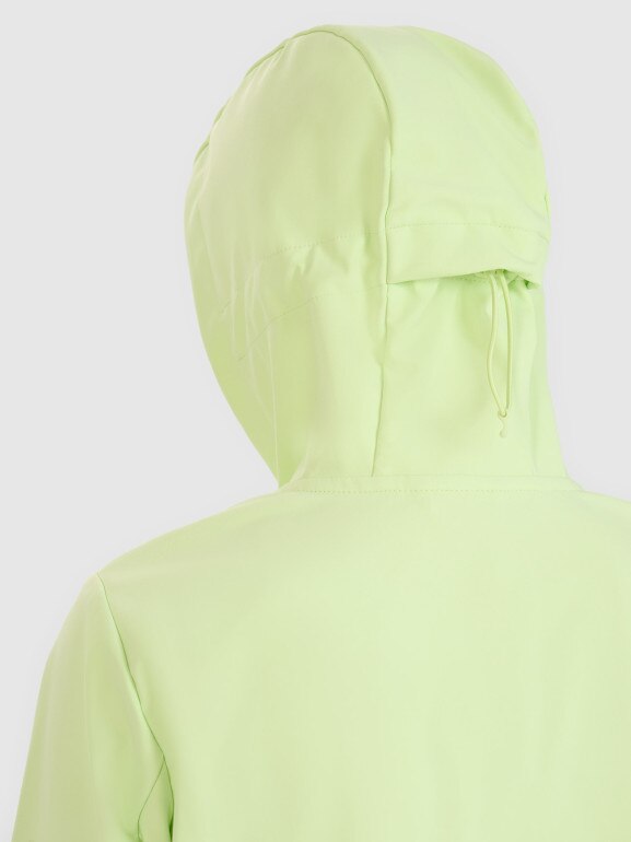 Damski softshell 4F 4FWSS25TSOFF320 - zielony
