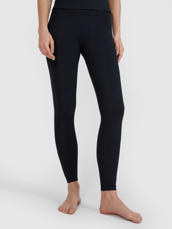Damskie legginsy do jogi 4F 4FWSS25TFTIF323 - czarne
