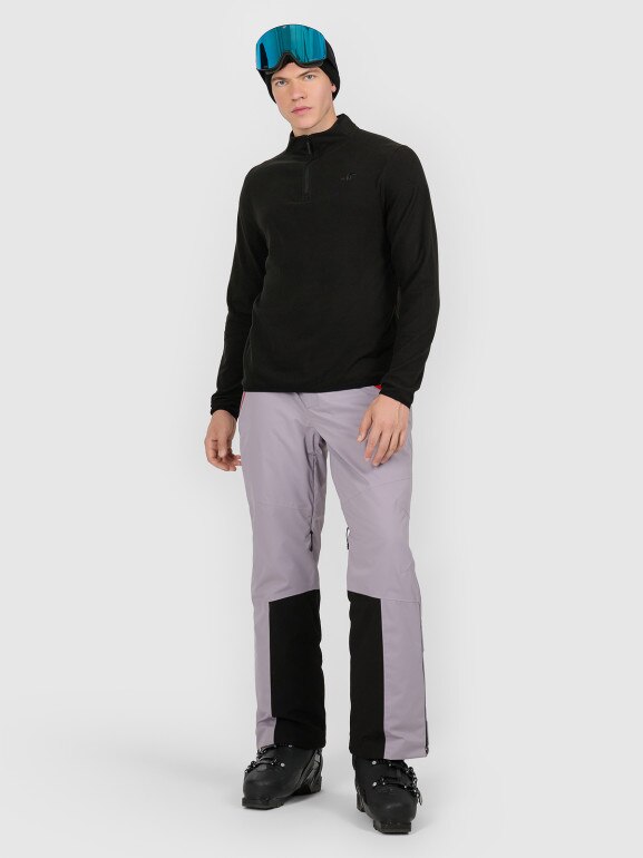 Męska bielizna termiczna (góra) 4F 4FRAW25UFLEM082 - czarna