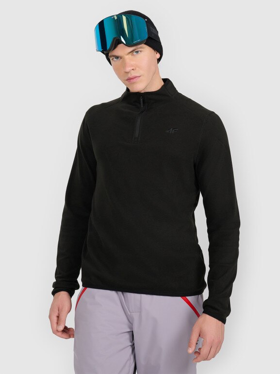 Męska bielizna termiczna (góra) 4F 4FRAW25UFLEM082 - czarna