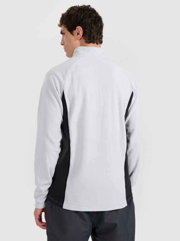 Męska bielizna termiczna polarowa (góra) 4F 4FWAW25UFLEM066 - szara