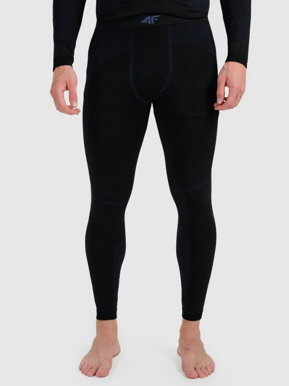 Męska bielizna termoaktywna (dół) 4F 4FWAW25USEAM223 - czarna