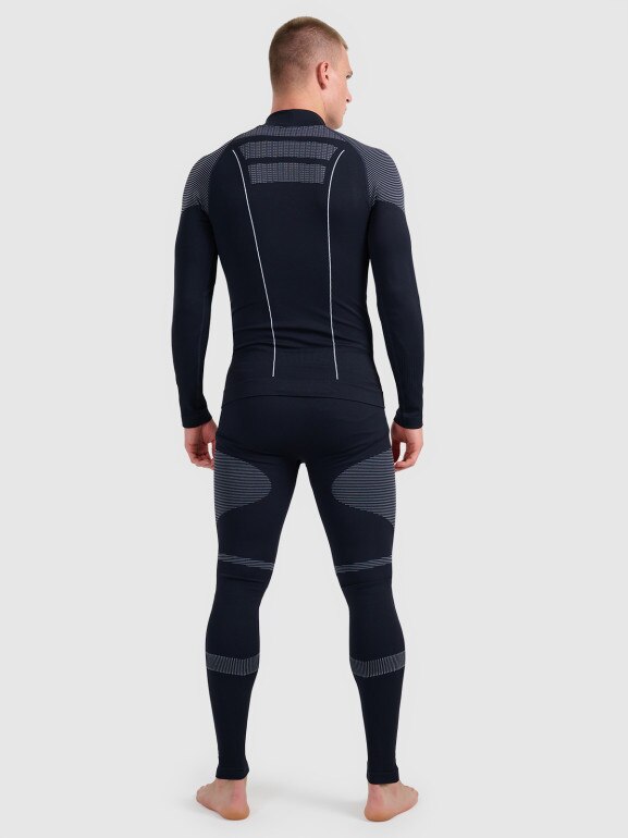 Męska bielizna termoaktywna (dół) 4F 4FWAW25USEAM236 - czarna