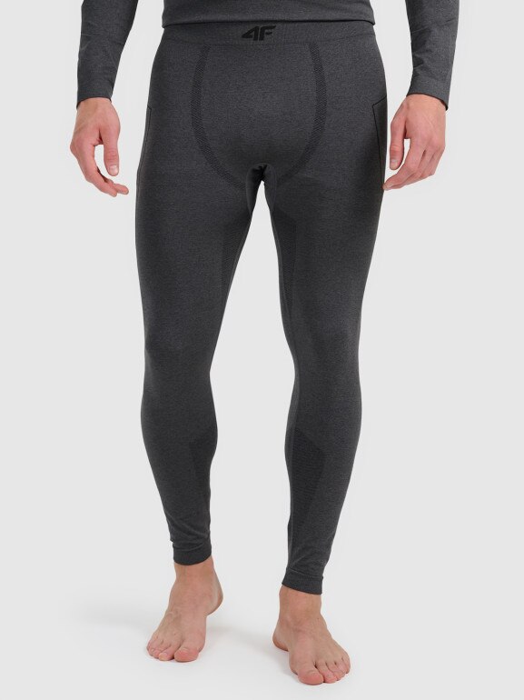 Męska bielizna termoaktywna (dół) 4F 4FWAW25USEAM238 - szara