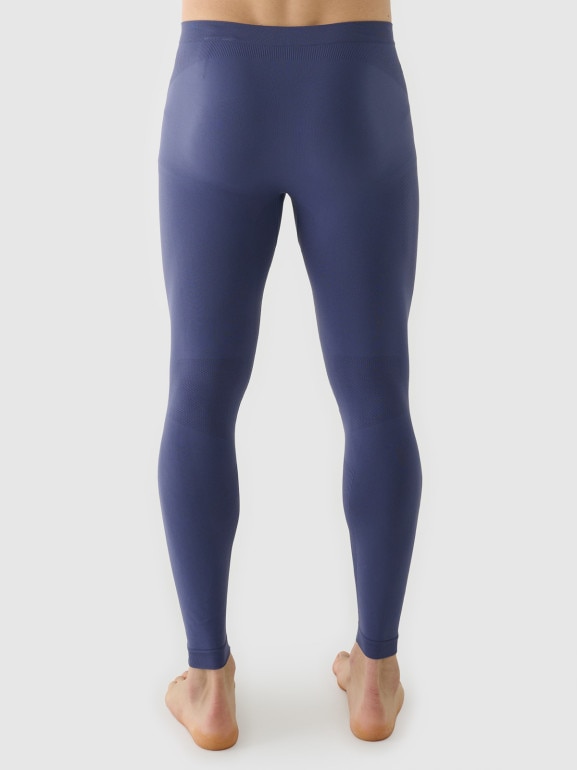 Męska bielizna termoaktywna (dół) 4F 4FWAW25USEAM242 - granatowa