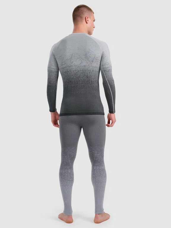 Męska bielizna termoaktywna (dół) 4F 4FWAW25USEAM232 - szara