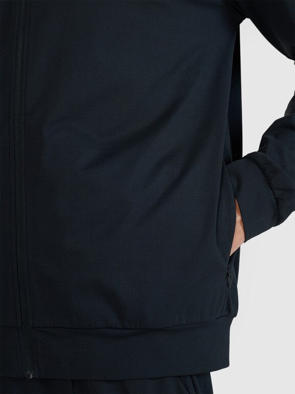 Męska bluza treningowa 4F 4FRSS25TFSWM634 - czarna