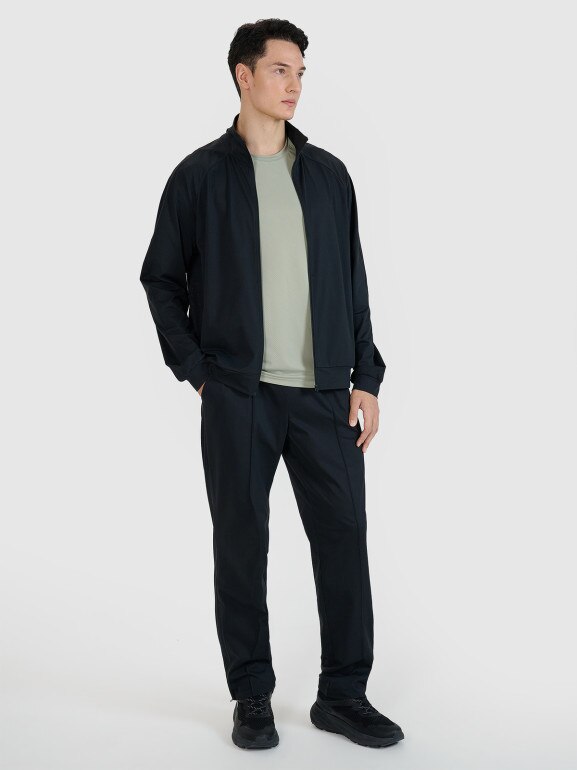 Męska bluza treningowa 4F 4FRSS25TFSWM634 - czarna