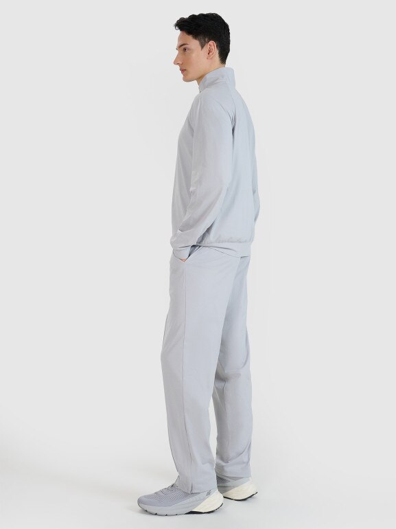Męska bluza treningowa 4F 4FRSS25TFSWM634 - szara